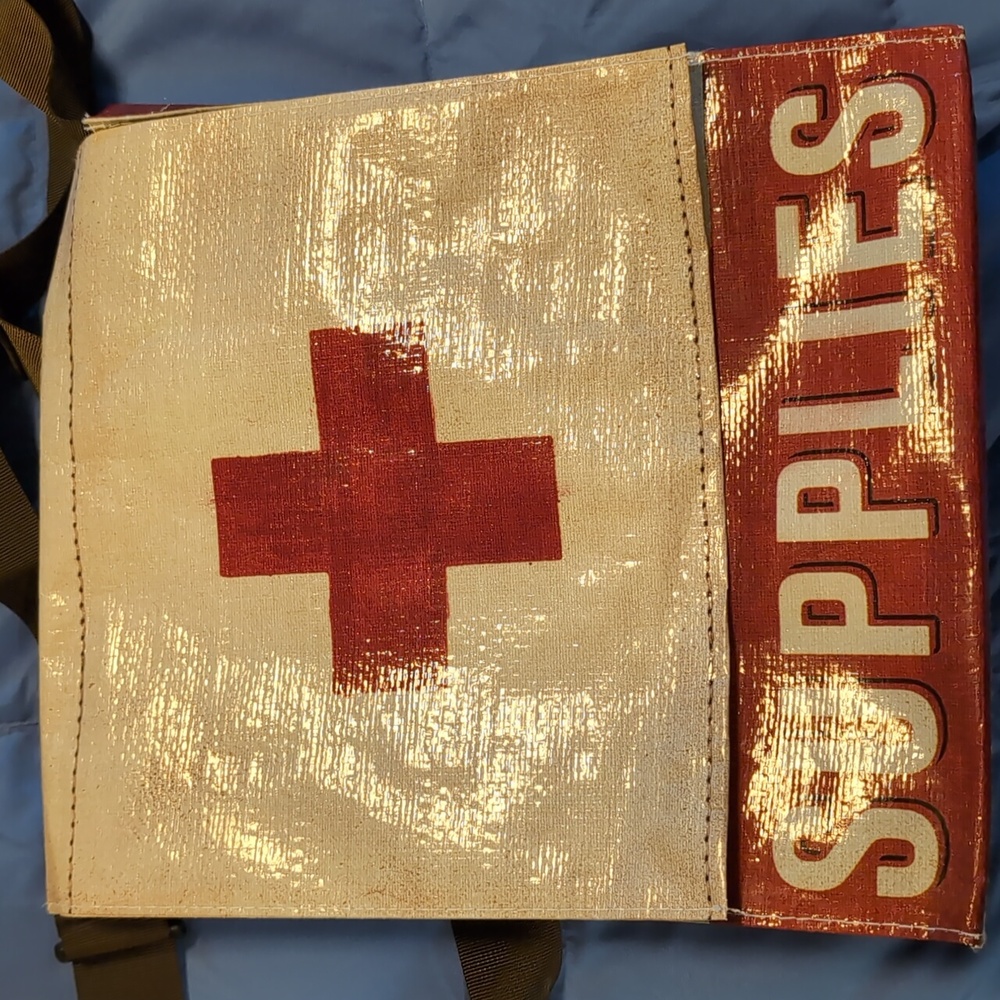 Blue Q Medical Supplies cross body tote bag